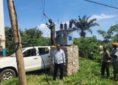 Visite technique effectuée par le DG/ABER dans le but de voir l&rsquo;état actuel des travaux d&rsquo; électrification sur les centres Muyange,Ndozi, Kiganza et Kiyagayaga
